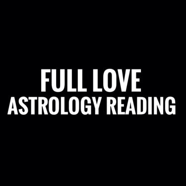 Full Love Astrology Reading (Synastry and Composite)